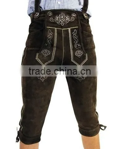 Bayrische lederhose / Oktoberfest trachtenlederhose / Bavarian Trachten Lederhosen