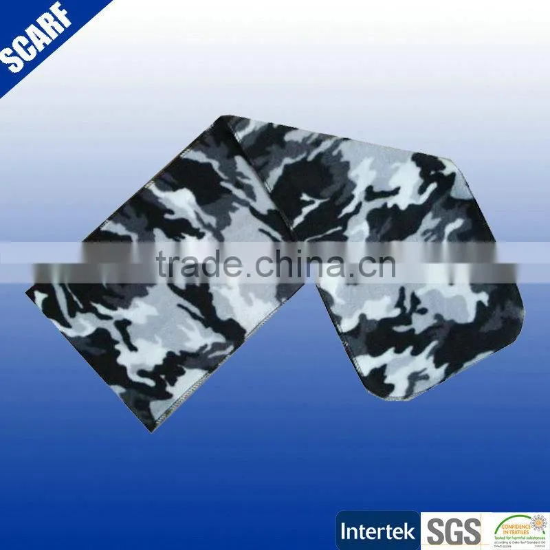 Men unique pattern 2016 latest winter fleece scarf