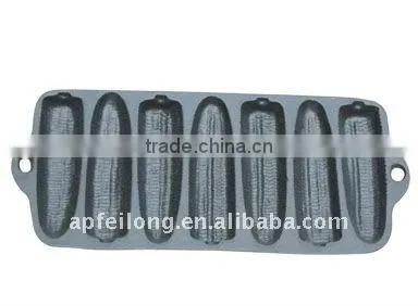 manufacturer sell enamel cast iron muffin pan/pan