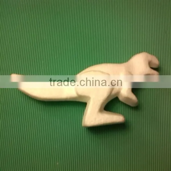 Yiwu wholesale styrofoam animal mold of mini plastic dinosaur for children DIY toy