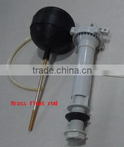 G15/16 south american plastic flush valve snap on ballcock