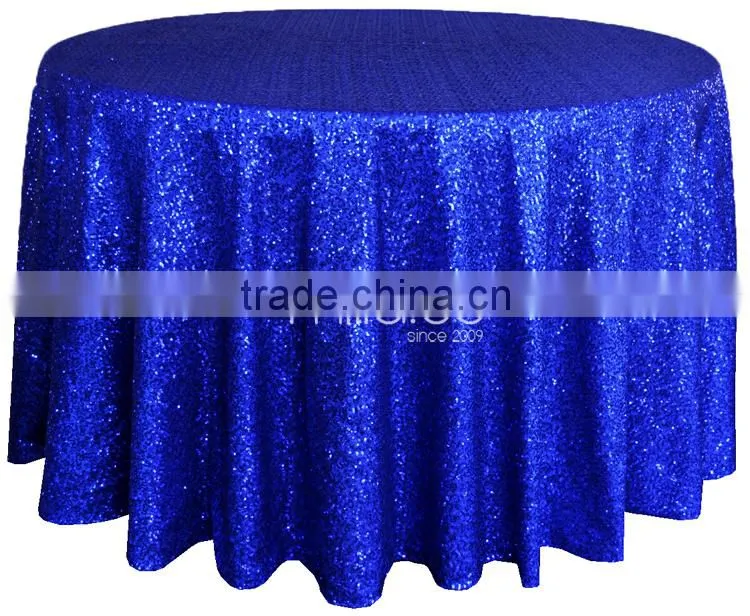 Royal Blue Glitter Table Cloth