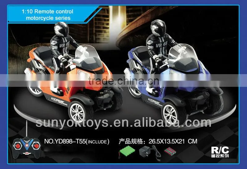 New ! 1:10 dirft rc motorcycle,rock