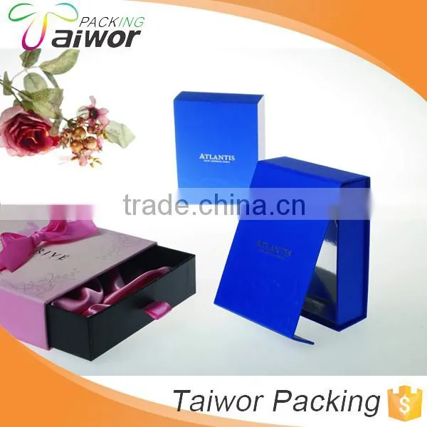 Handmade and custom perfume packaging gift cosmetics box