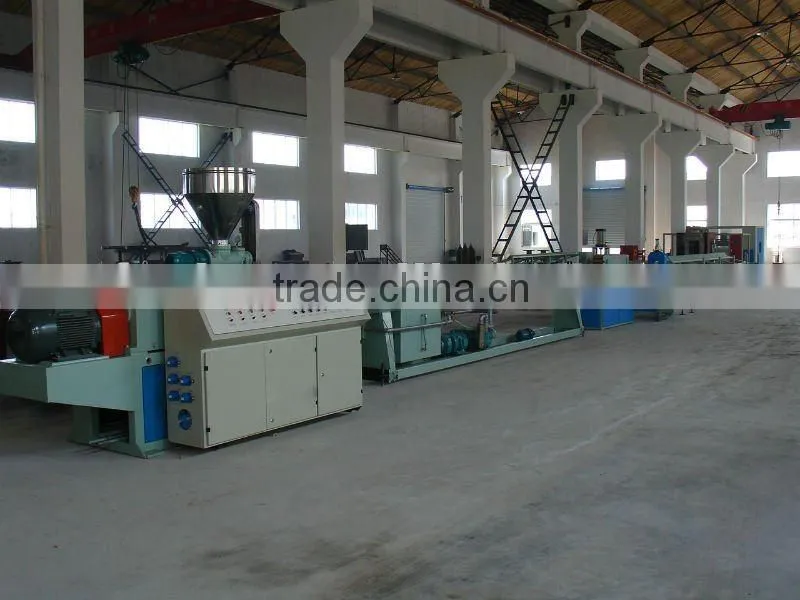 PVC pipe fabrication production line conical twin screw extruder