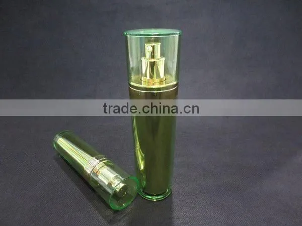 Taper Shaped Acrylic Cream Jar and Acrylic Lotion Pump Bottle for cosmetics