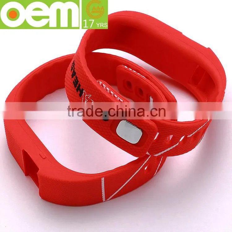 2015 colorful soft silicone bluetooth smart band,smart wrist band,rubber smart watch band