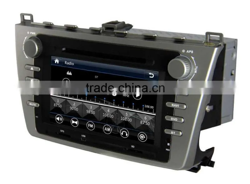 ZESTECH GPS digital media player car dvd cd player FOR MAZDA 6 with Win CE 6.0 system 800MHz 3G Phone GPS DVD BT
