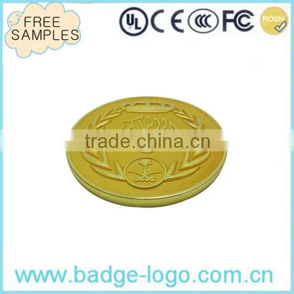 custom antique brass souvenir coin