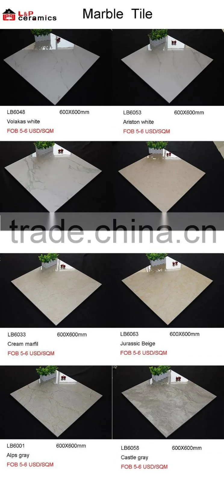 Calacatta porcelain tile,marble look porcelain tile,style selections porcelain tile