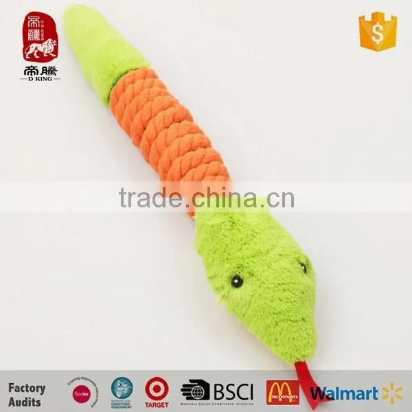 Rope Wrapped dog toy rope duck plush pet toys