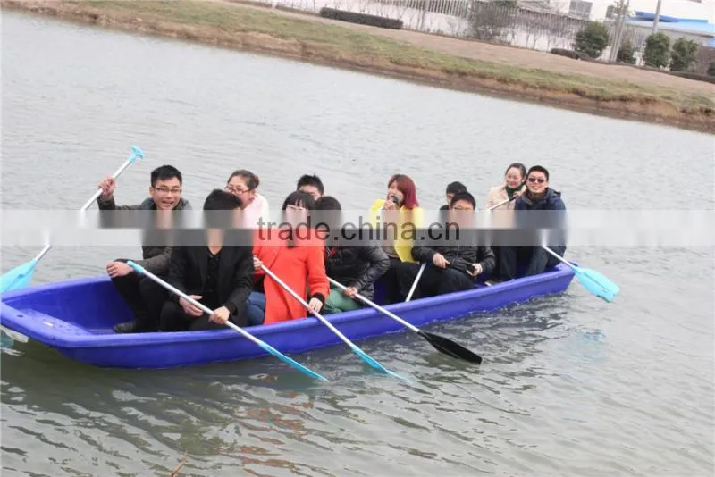 6 meters river cleaning plastic boat