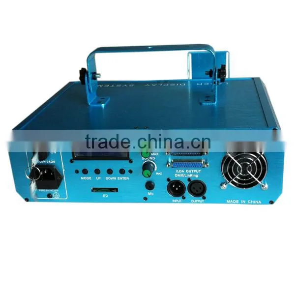 1w rgb programmable projector laser light with free programmer