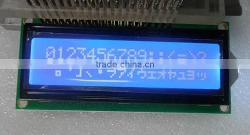 16*2 lcd module White on Blue 16x2 lcd module