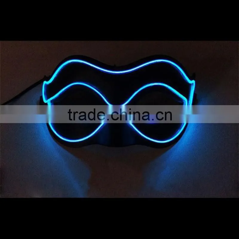 Flashing Mask Halloween Party Masks Light Up EL Mask,EL Wire Mask,led mask