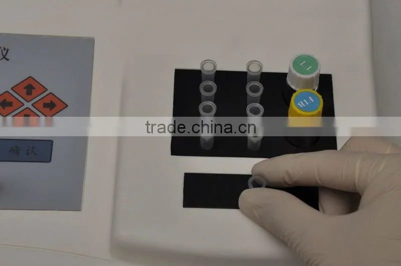analyzing blood test results