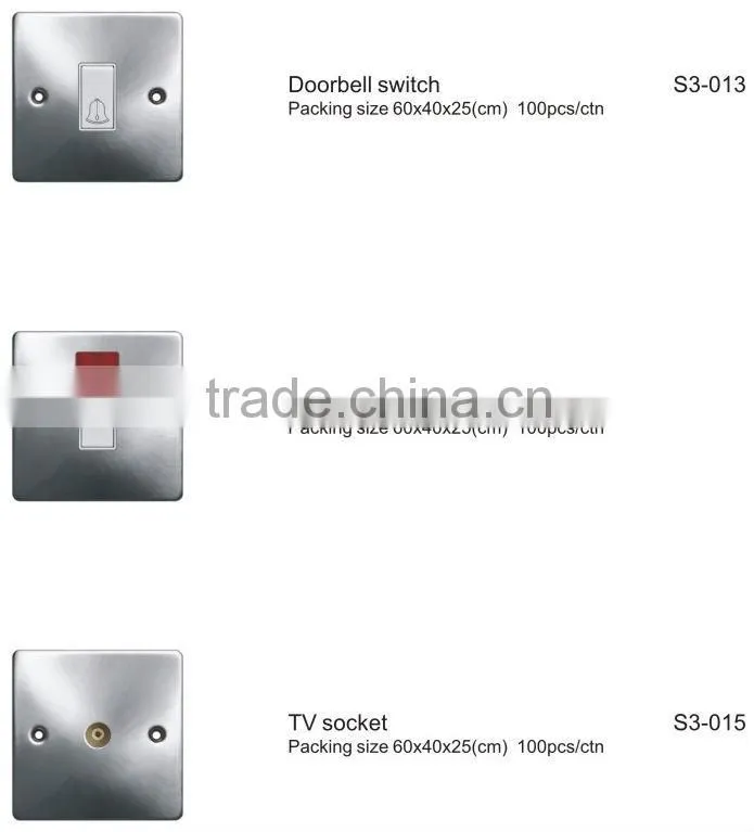2 gang 16a 2 pin socket, 4pin socket