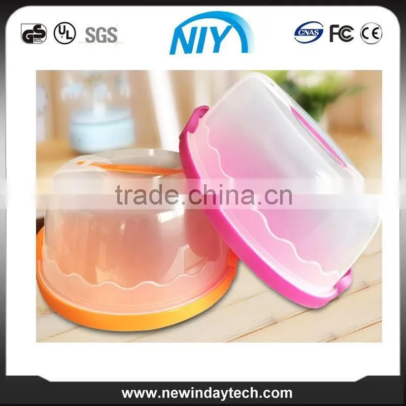 Wholesale promotional products china plastic cake box from alibaba shop