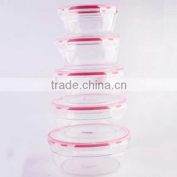 BPA FREE Ultra Clear tritan container box wholesale