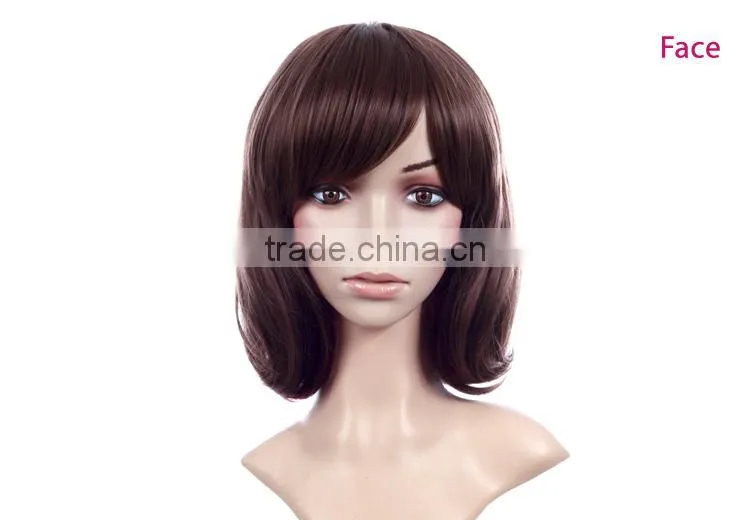 Cheap wholesale synthetic wig hair lace u part artificial wig synthetic lace front monofilament wig