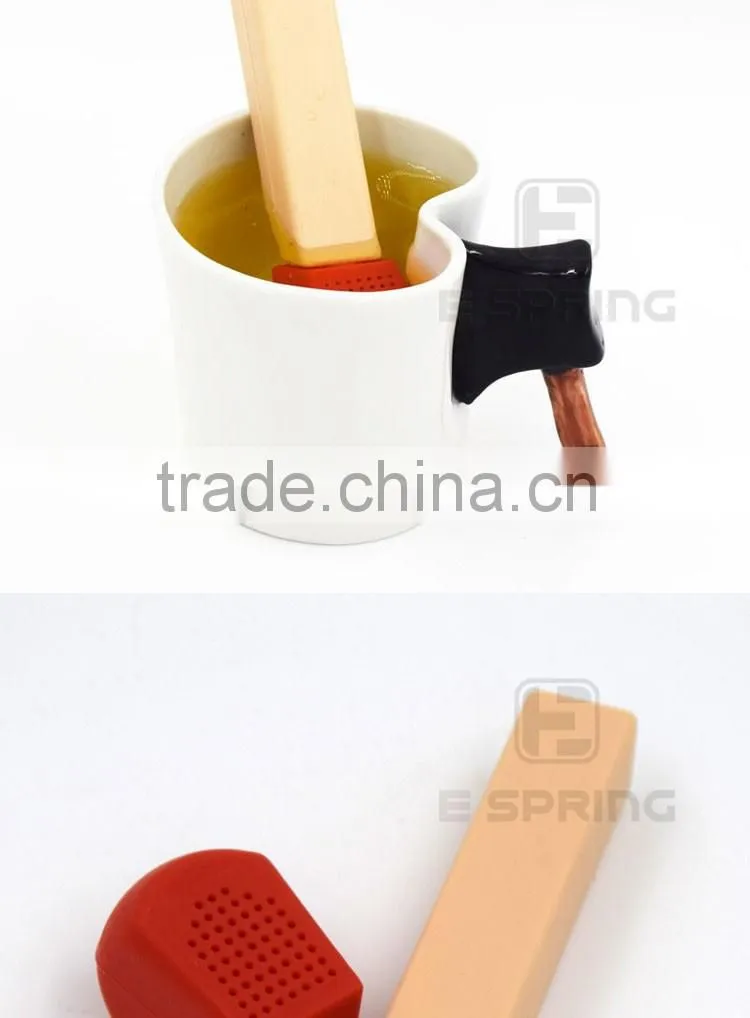 Reusable special matchstick tea infuser