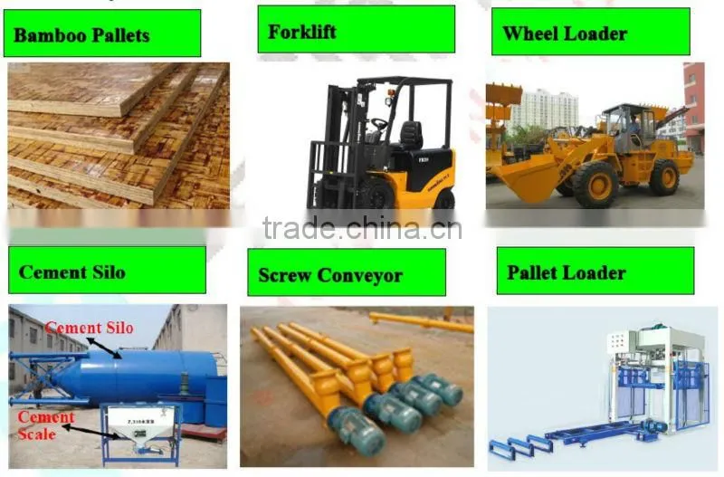 QT4-15 Cement block making machine with Easy Operation and High Capacity
