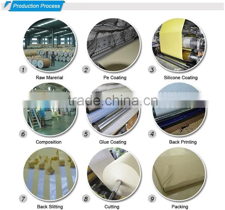 Self Adhesive Mirror Coated Sticker Paper