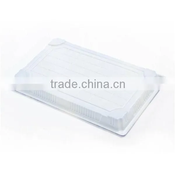 SM1-1109GA blister ice blue ps disposable plastic packing tray