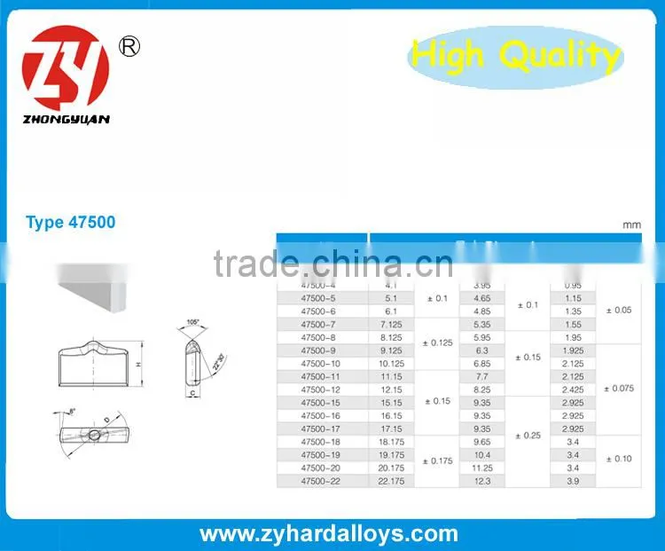carbide drill blanks, rock carbide drill bit, tungsten carbide drilling insert