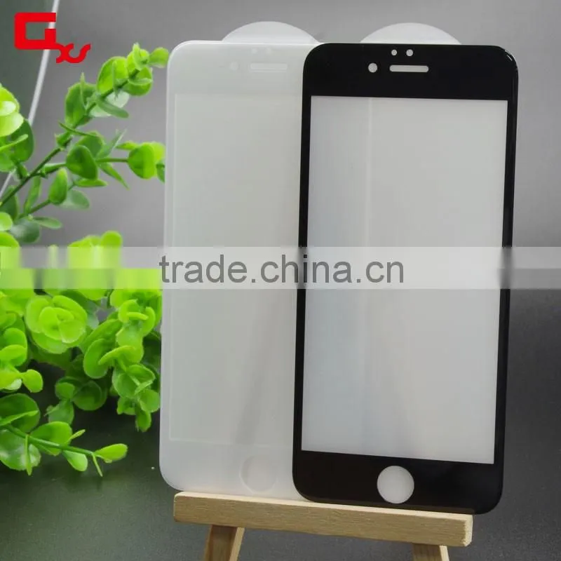 For iphone 6s Plus Tempered Glass 3D Full Cover Curved Glass 9H Hardness Explosionproof Anti-Shock Screen Protector