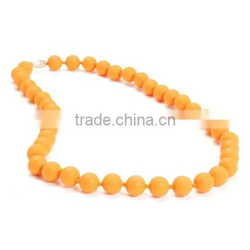 Hot selling fashion baby teether chew beads