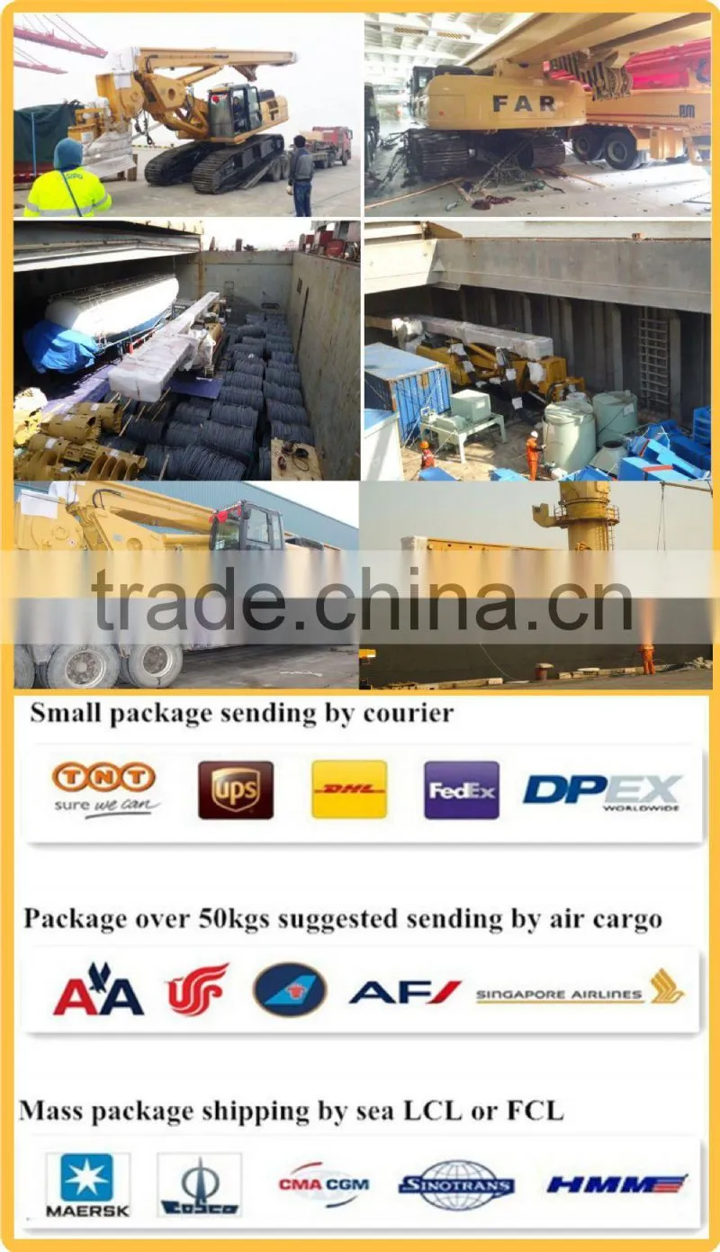 Rotary Drilling rig FAR270 screw spiral