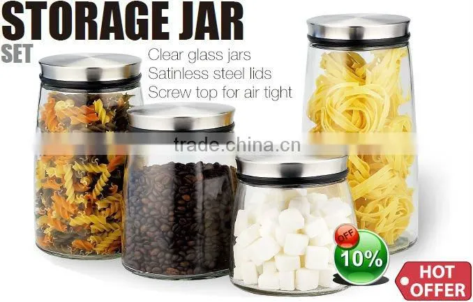 SINOGLASS 12 Jars Spice Rack Set