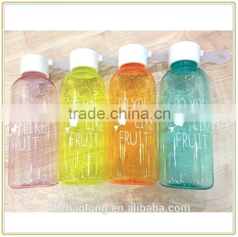 New Products 2016 Sports water Bottle Plastic For Wholesale