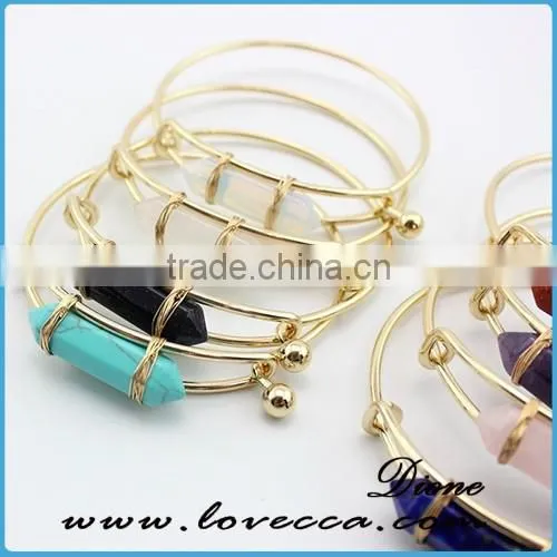 High Quality+In stock+Small MOQ Gold plating pearl charm bracelet