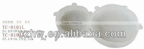mug silicone lids with different size pot lid bowl lids