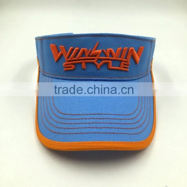 Custom design Sun Hat Visor Cap Tennis Golf Baseball Outdoor Sport UV Protection