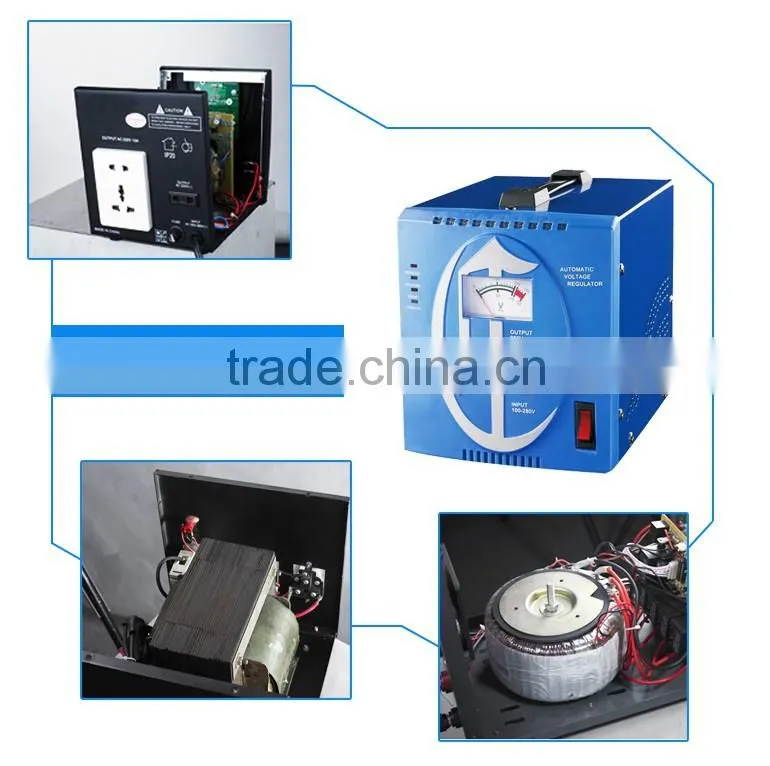 New design relay type voltage stabilizer 500VA