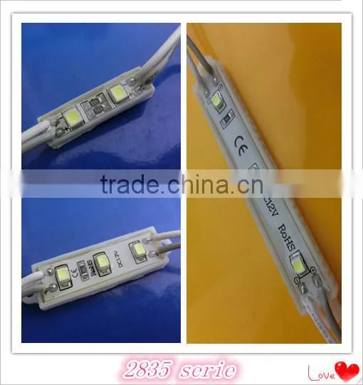 SMD2835, DC12V Waterproof LED injection module light modling led