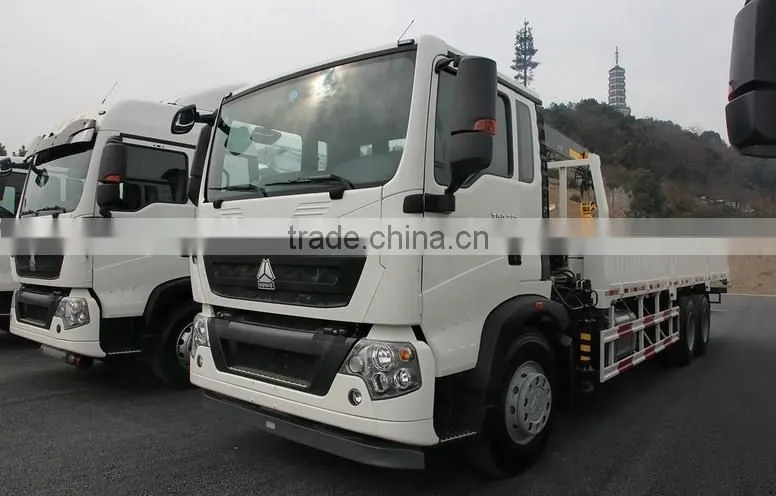 Sinotruk HOWO 280HP 6*4 truck-mounted crane with new design