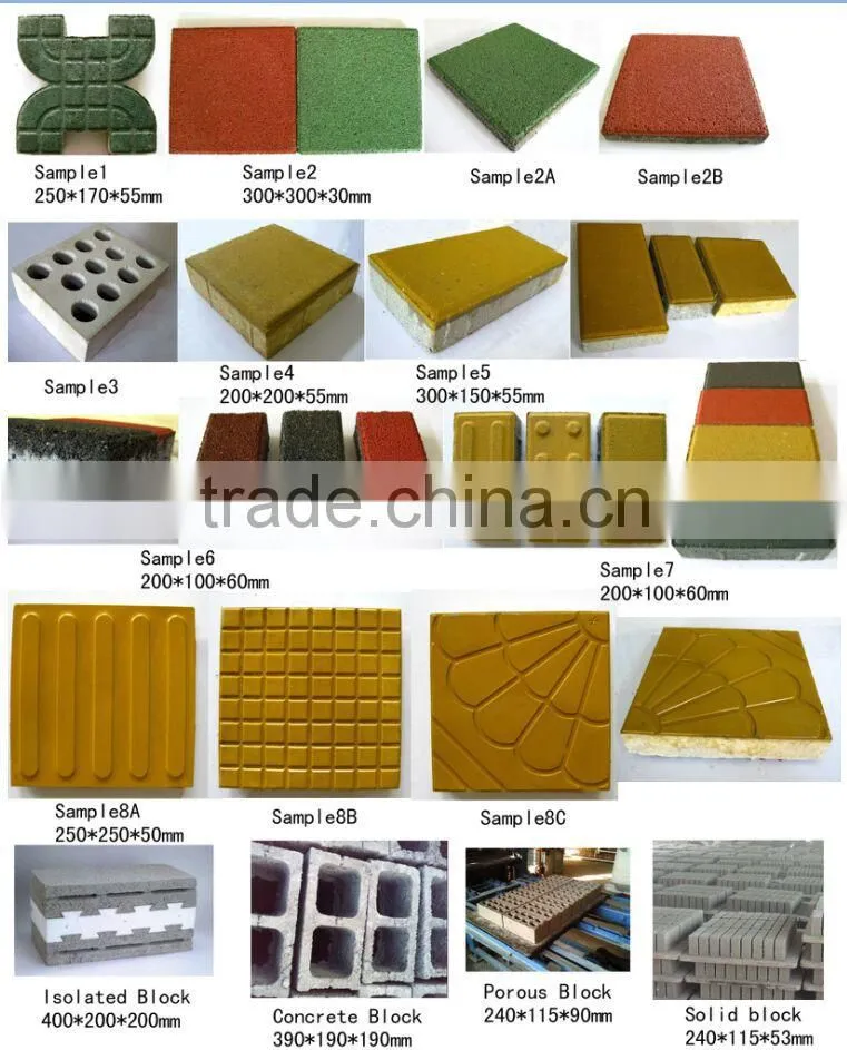 High Demand Products China Hollow Block Machine Mud Brick Making Machine