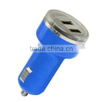 2015 New Qucik Charging Support 2.5a Max 5v 2.1a Two Usb Car Charger