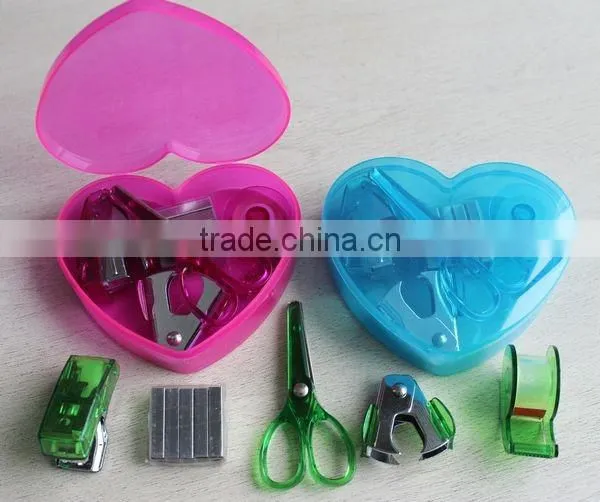 scissor highlighter andsticky note set stationery set for kids