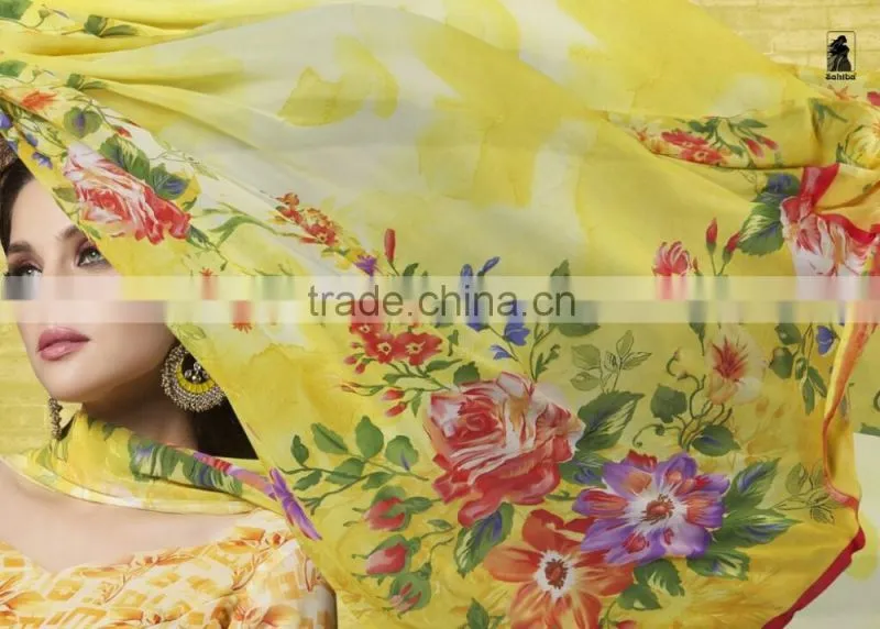 Zari Blouse and Orange color Womaniya Designer Sarees Collections