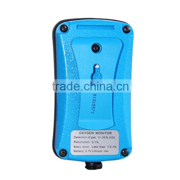 Gas Detector Portable AS9801 Oxygen Monitor O2 Analyzer With Alarm