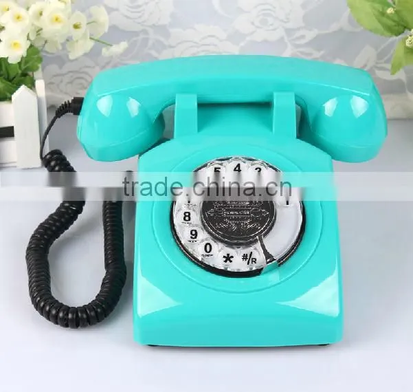 Vintage Home Decor Light Cheap Rotary Dial Telephone For Wholesale
