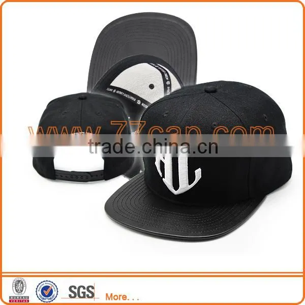 Backpack Buckle Custom Woven Label Snap back Cap with Rope