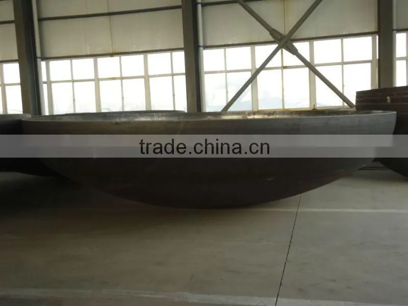 steel torispherical head with SF