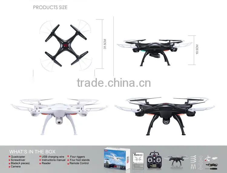 syma X5SW quadcopter with wifi real-time video transmission drone quadcopter