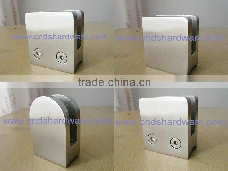 stainless steel glass balustrade clamp